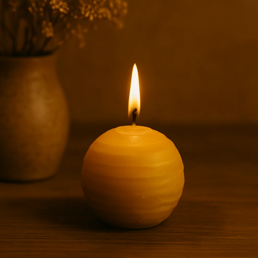 Bougie Thérapeutique Alvéole - Cire d'Abeille & Néroli