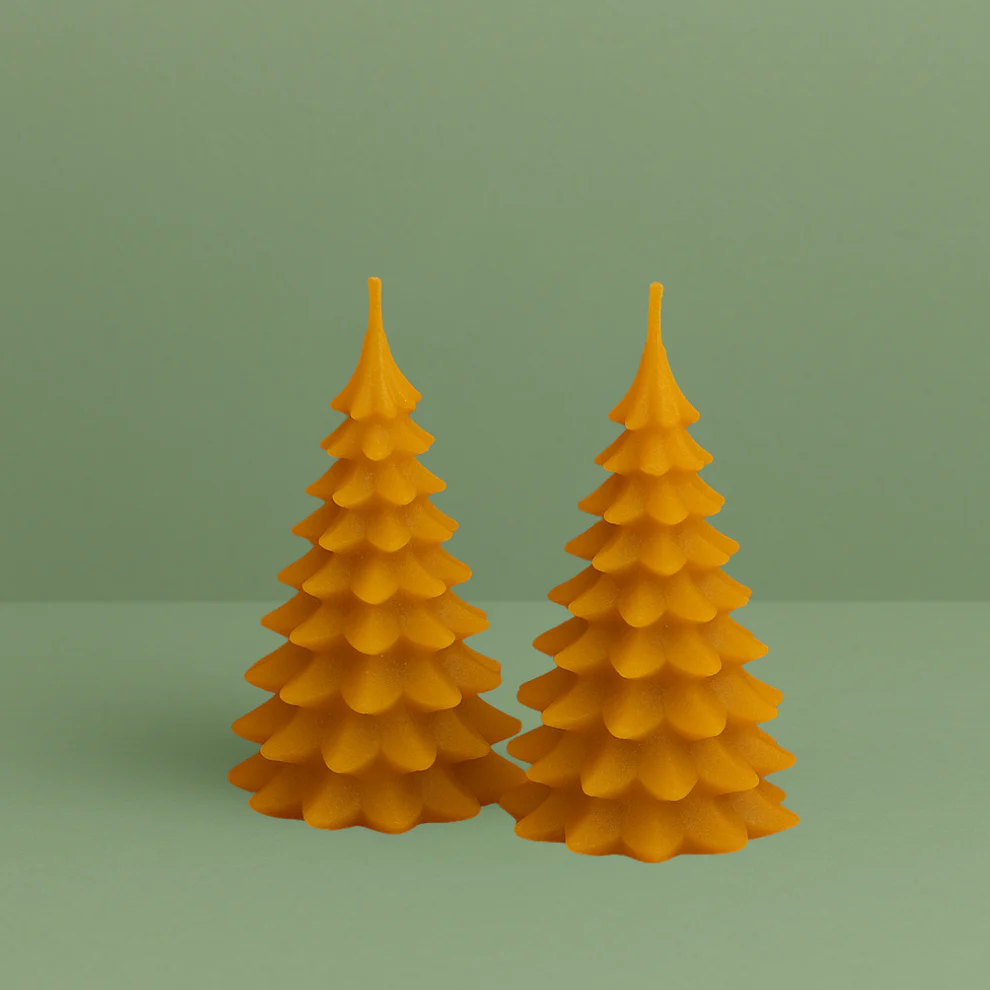Bougie Thérapeutique Alvéole - Cire d'Abeille & Eucalyptus