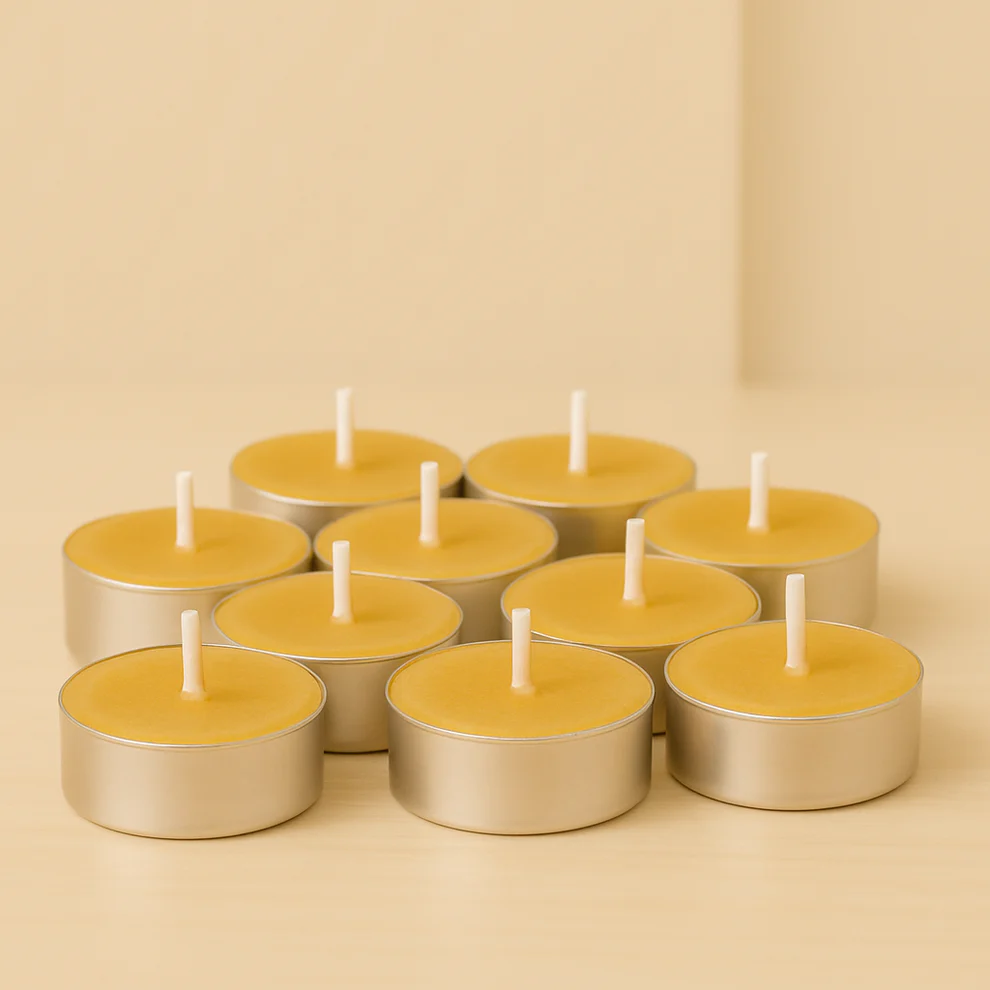 Bougie Thérapeutique Alvéole - Cire d'Abeille & Résines Précieuses