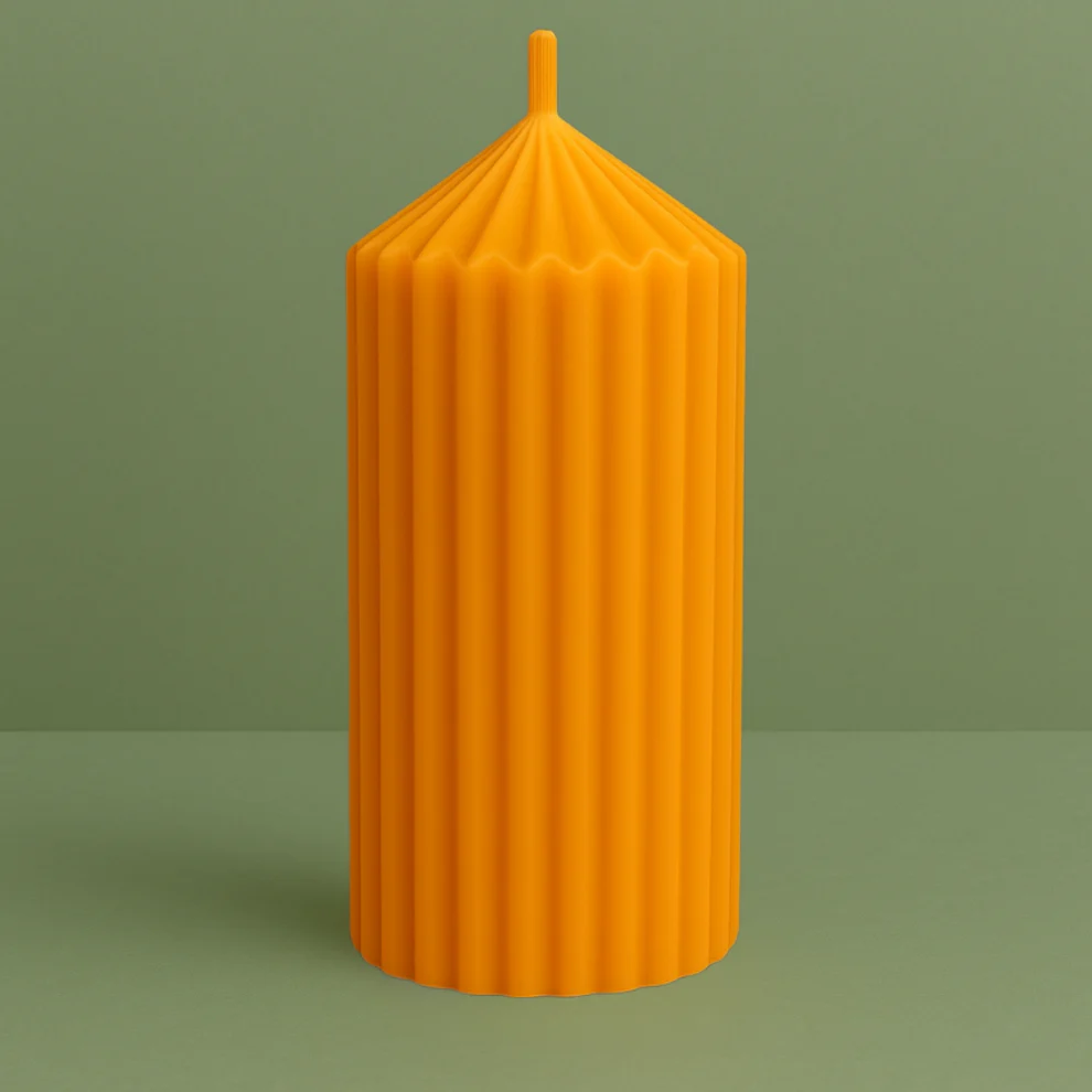 Bougie Thérapeutique Alvéole - Cire d'Abeille & Vétiver