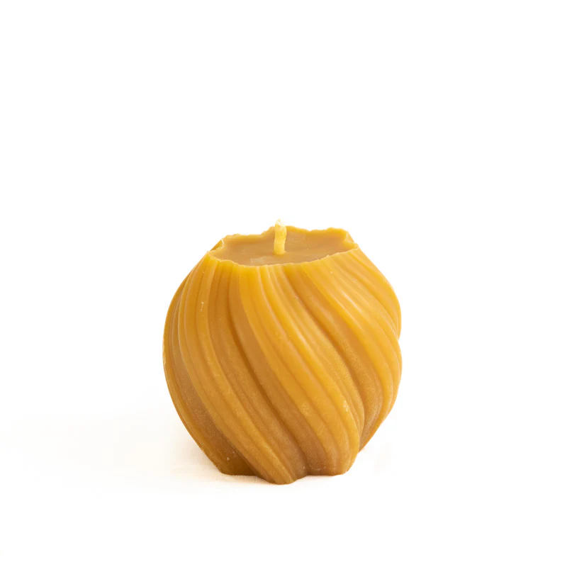 Bougie Thérapeutique Alvéole – Cire d’Abeille & Cèdre de l’Atlas